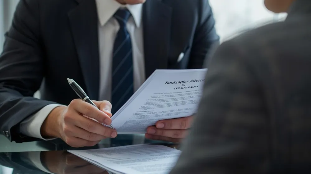 Hazard Ky Bankruptcy Attorney discussing case with client